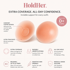 Reusable Silicone Nipple Covers • Extra Coverage