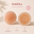 Reusable Silicone Nipple Covers • Extra Coverage